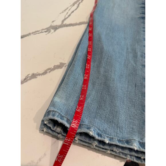 Wrangler Women's Bootcut Jeans Light Wash MID-Rise Size 5 (30" INSEAM ALTERED) - Picture 6 of 8